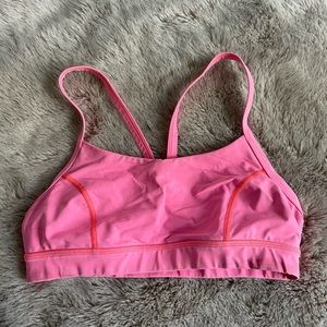 Lulu lemon Neon Orange sports bra - size 8